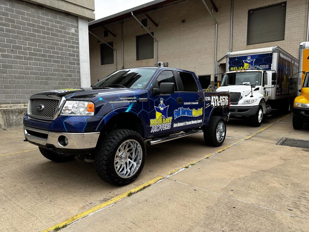 Truck Wraps San Antonio | Custom Vinyl Wraps & Installation 7 Fleet vehicles professionally vinyl wrapped by SATXwraps in San Antonio